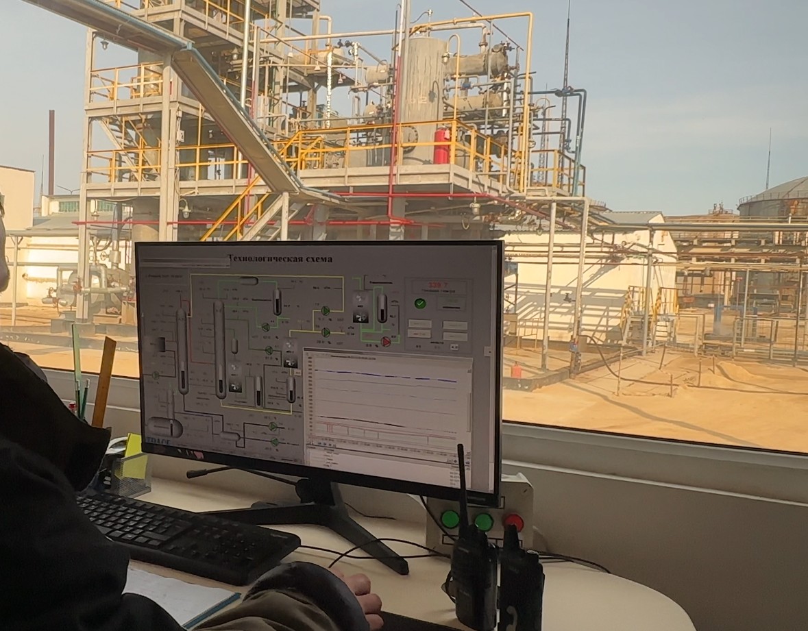 Aktau Petroleum LTD Control Room